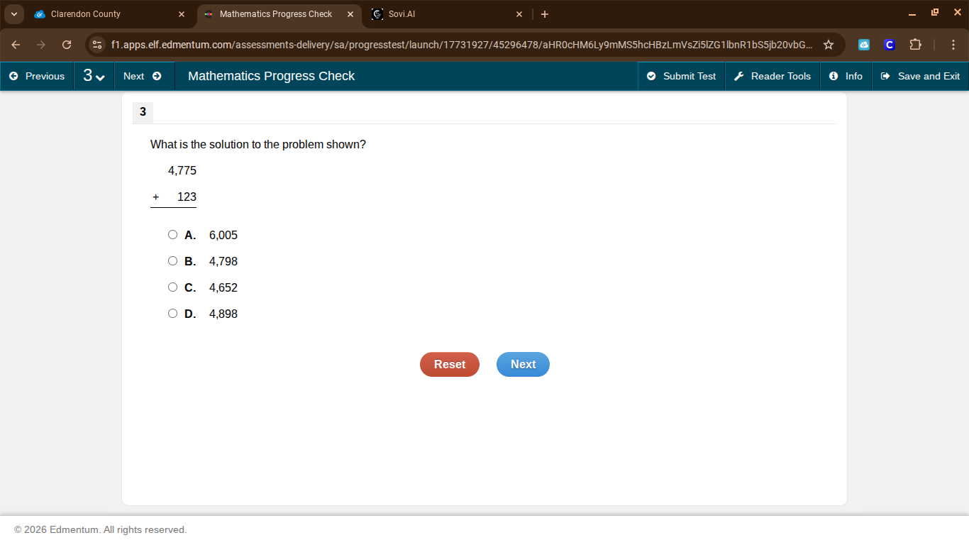 what is the solution to the problem shown? \\(\\begin{array}{r}\\ 4,775…