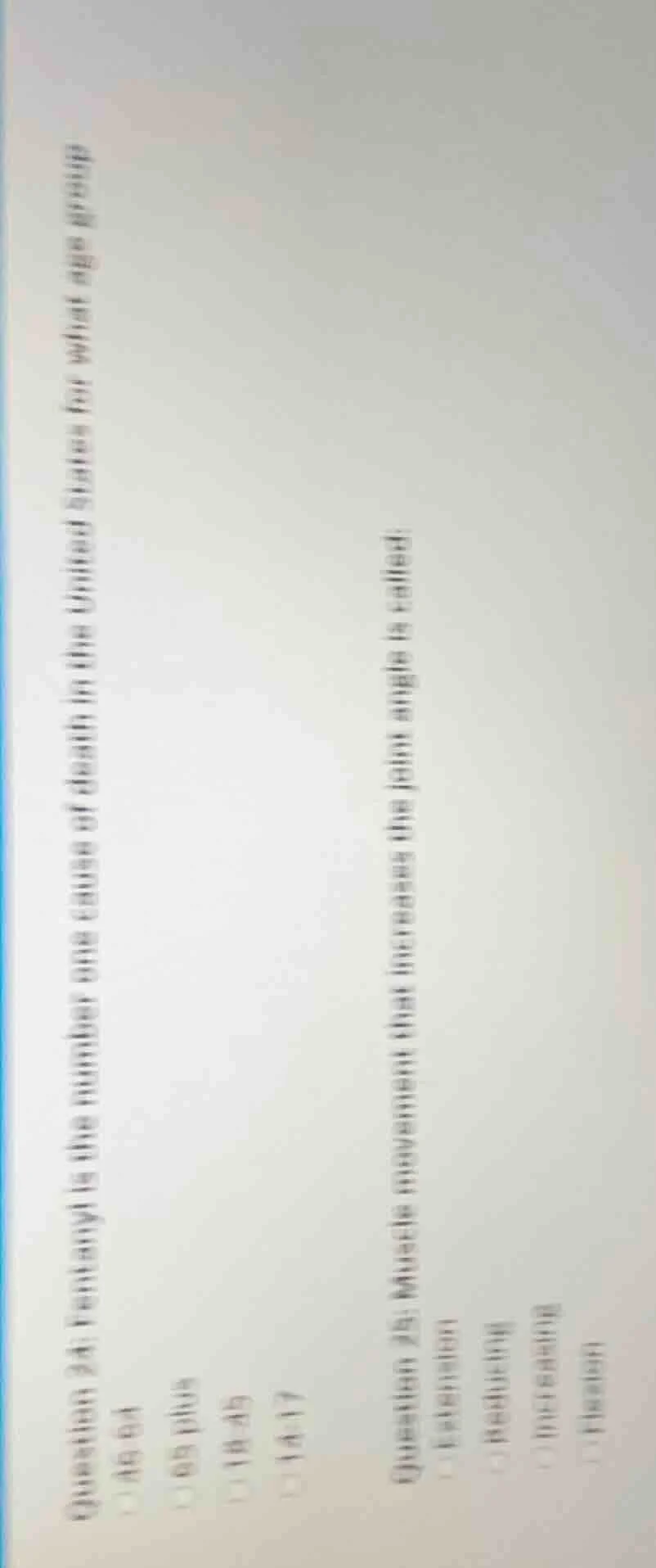 question 24: fentanyl is the number one cause of death in the united st…