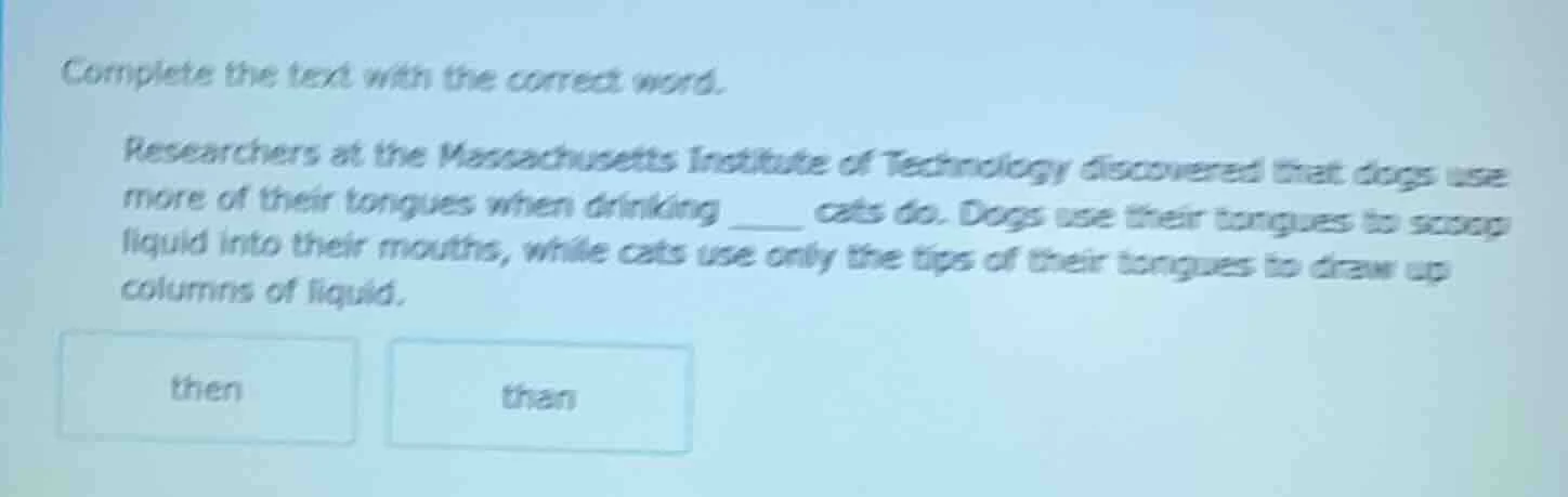 complete the text with the correct word. researchers at the massachuset…