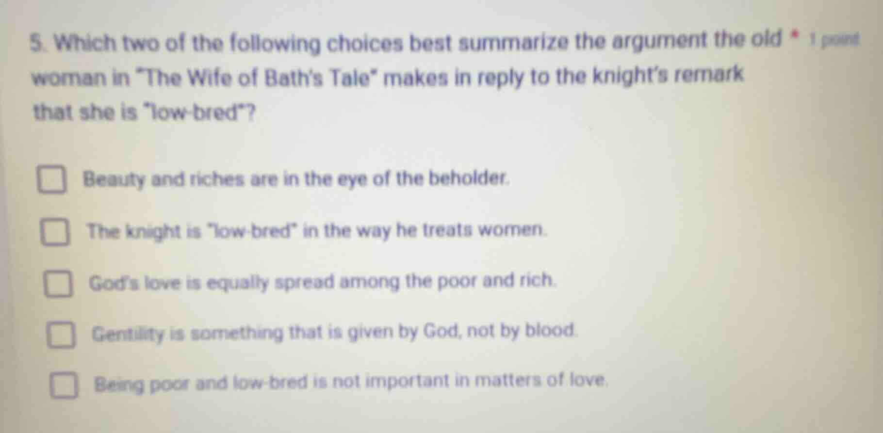 5. which two of the following choices best summarize the argument the o…