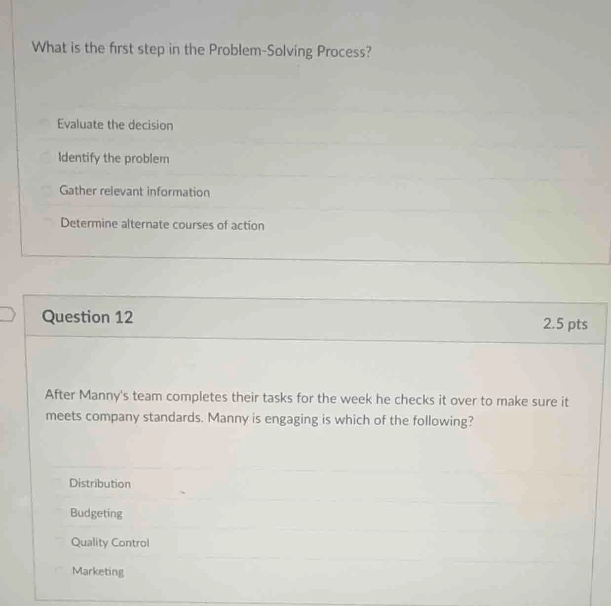 what is the first step in the problem - solving process? evaluate the d…