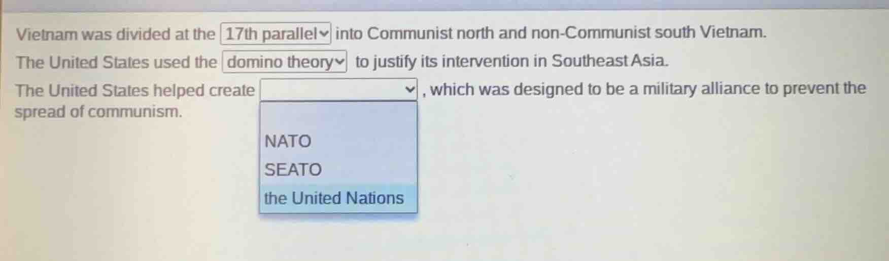vietnam was divided at the 17th parallel into communist north and non-c…