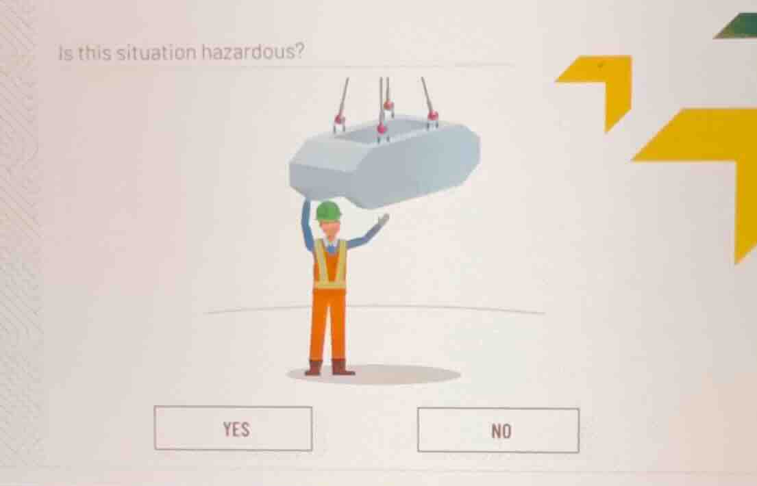 is this situation hazardous? yes no