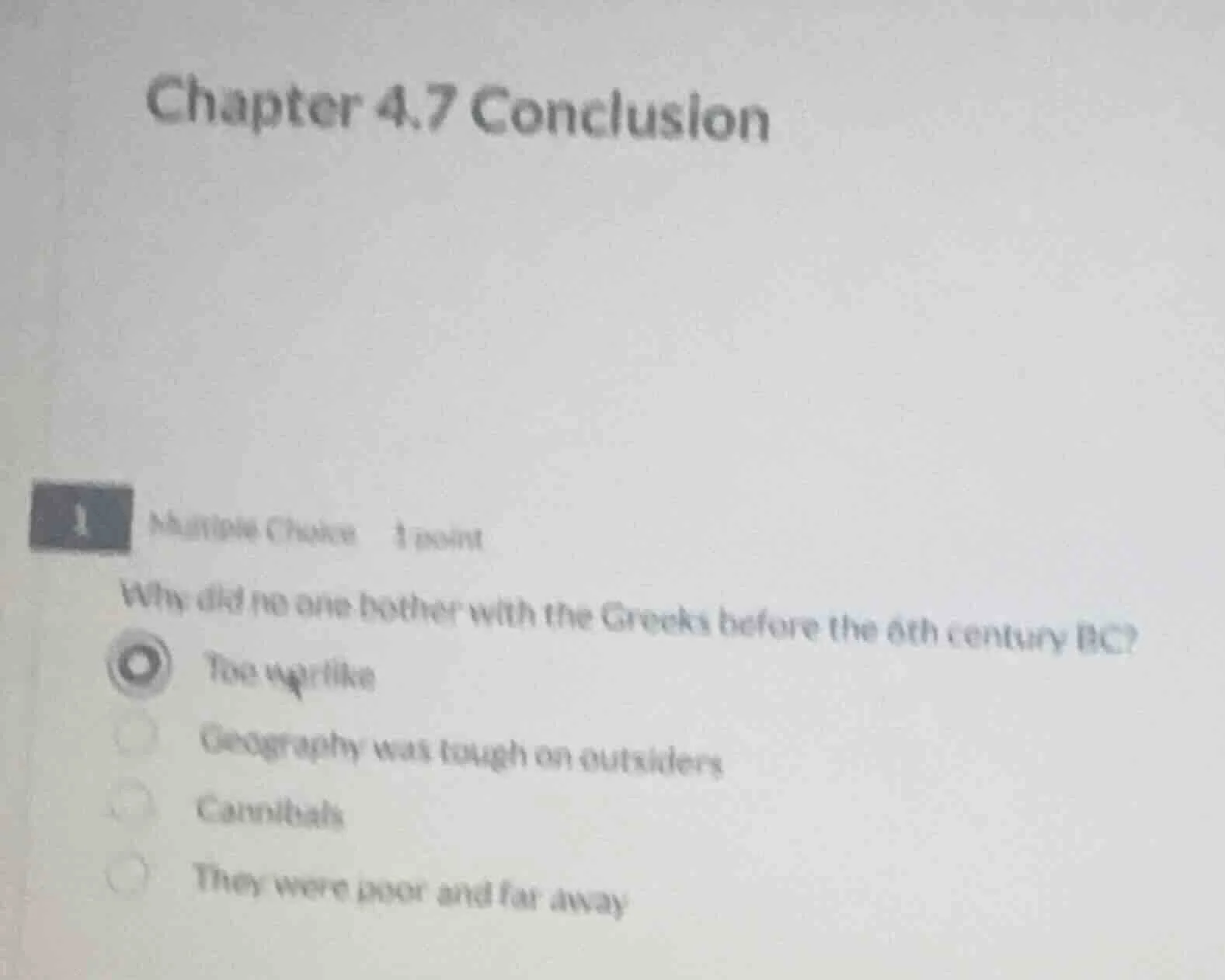 chapter 4.7 conclusion 1 multiple choice 1 point why did no one bother …