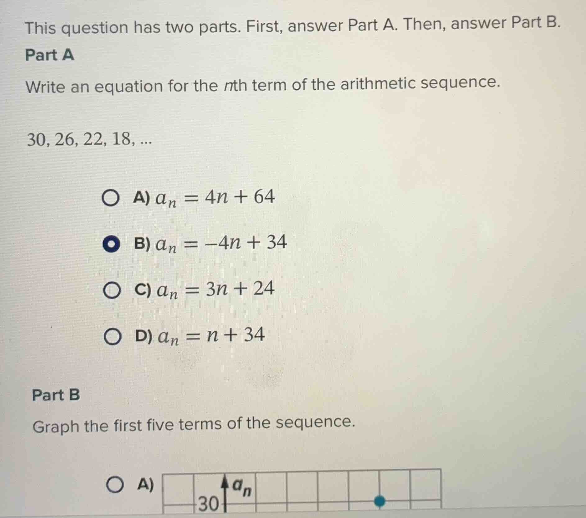 this question has two parts. first, answer part a. then, answer part b.…
