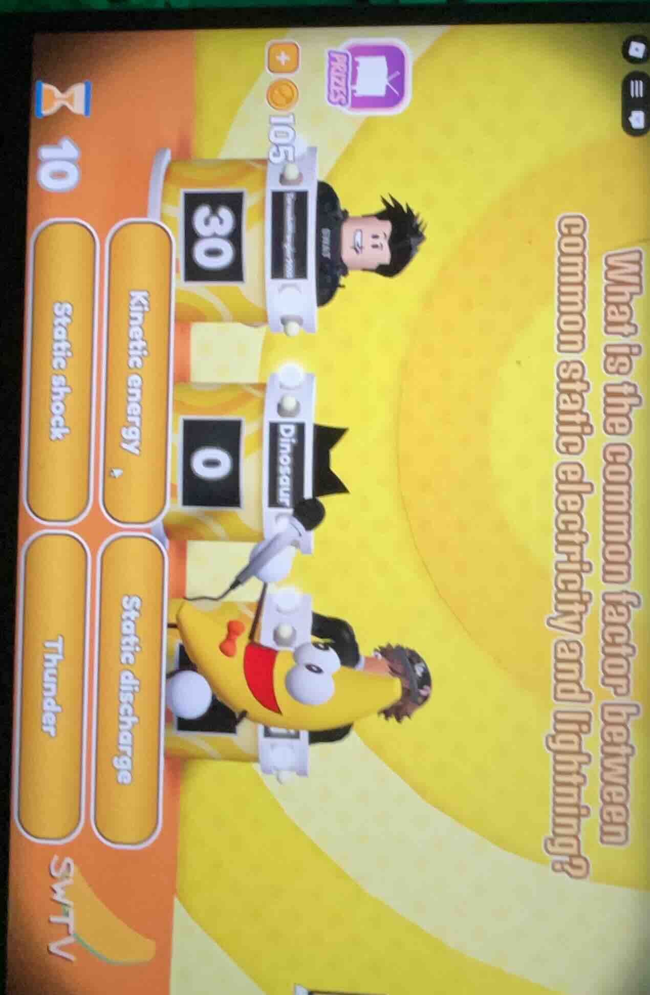 what is the common factor between common static electricity and lightni…