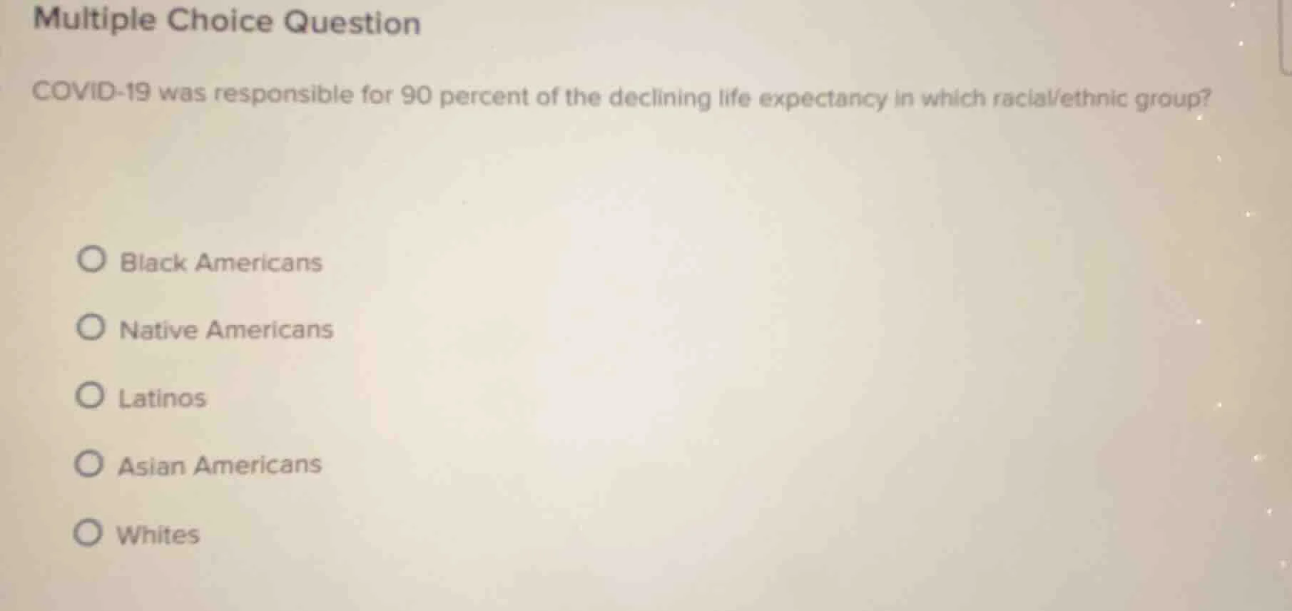 multiple choice question covid-19 was responsible for 90 percent of the…