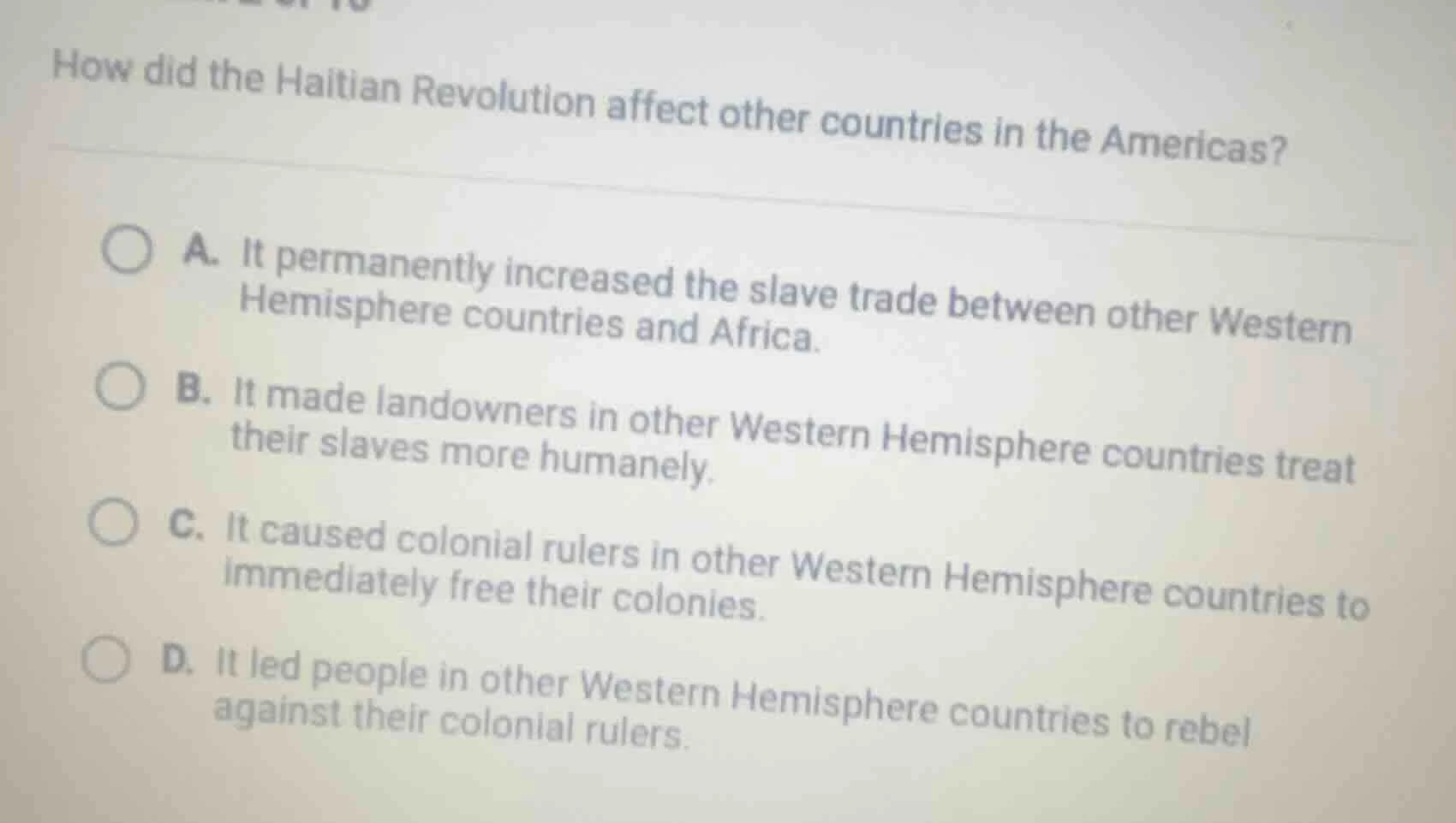 how did the haitian revolution affect other countries in the americas? …