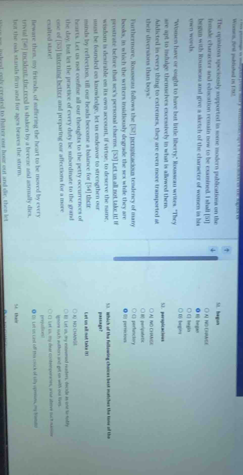 the opinions speciously supported in some modern publications on the fe…