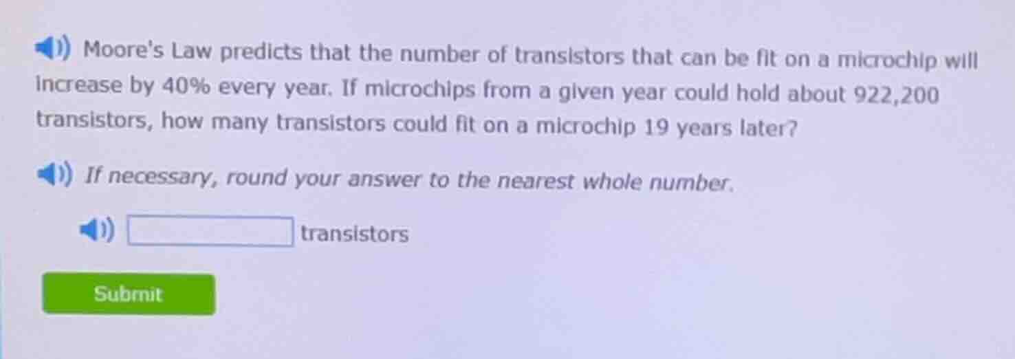 moores law predicts that the number of transistors that can be fit on a…