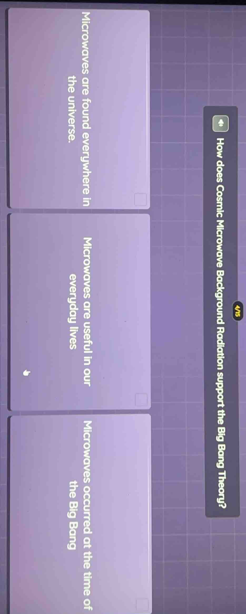 how does cosmic microwave background radiation support the big bang the…