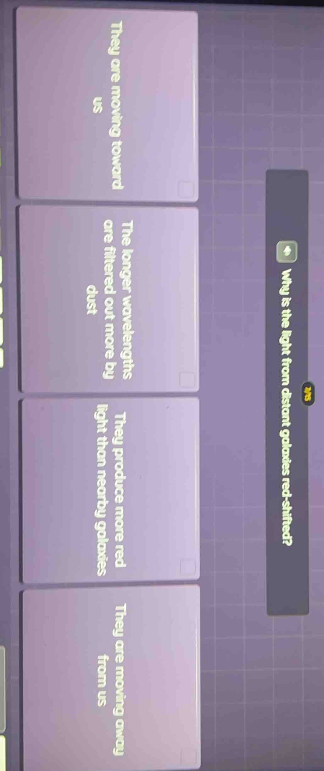 why is the light from distant galaxies red - shifted? they are moving t…