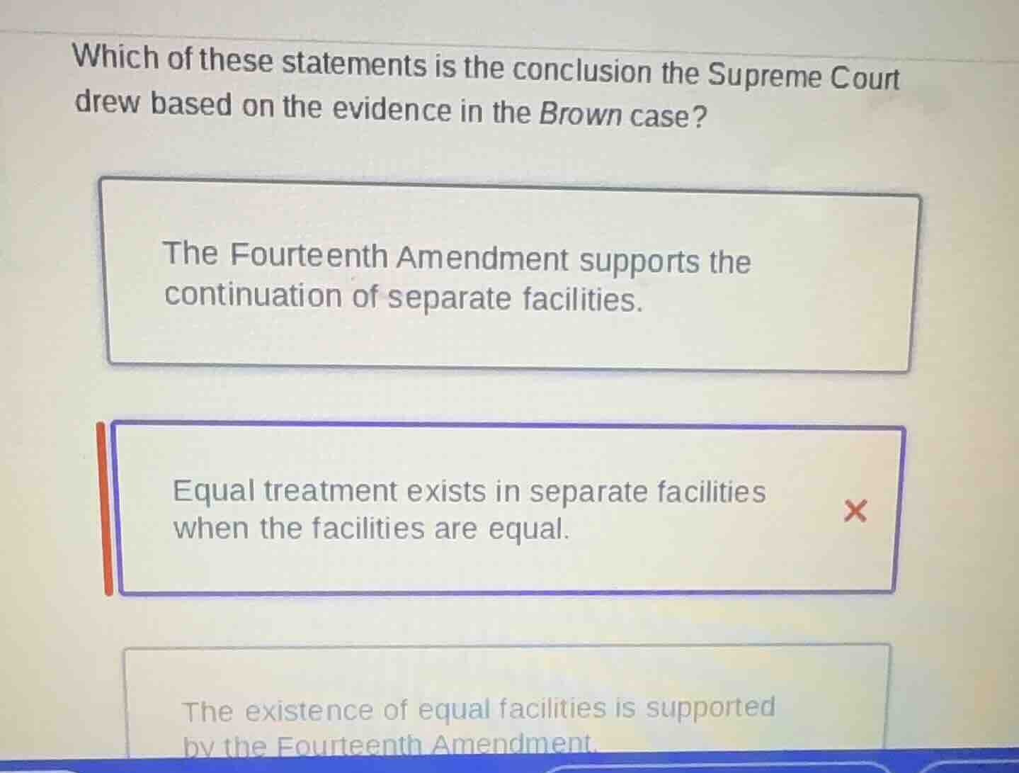 which of these statements is the conclusion the supreme court drew base…
