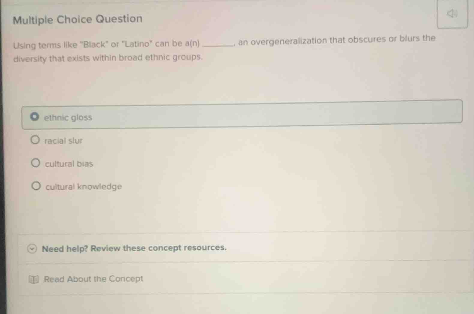 multiple choice question using terms like \black\ or \latino\ can be a(…