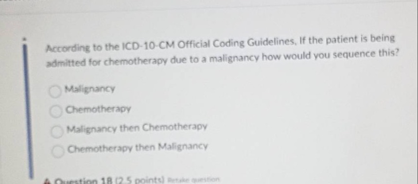 according to the icd-10-cm official coding guidelines, if the patient i…