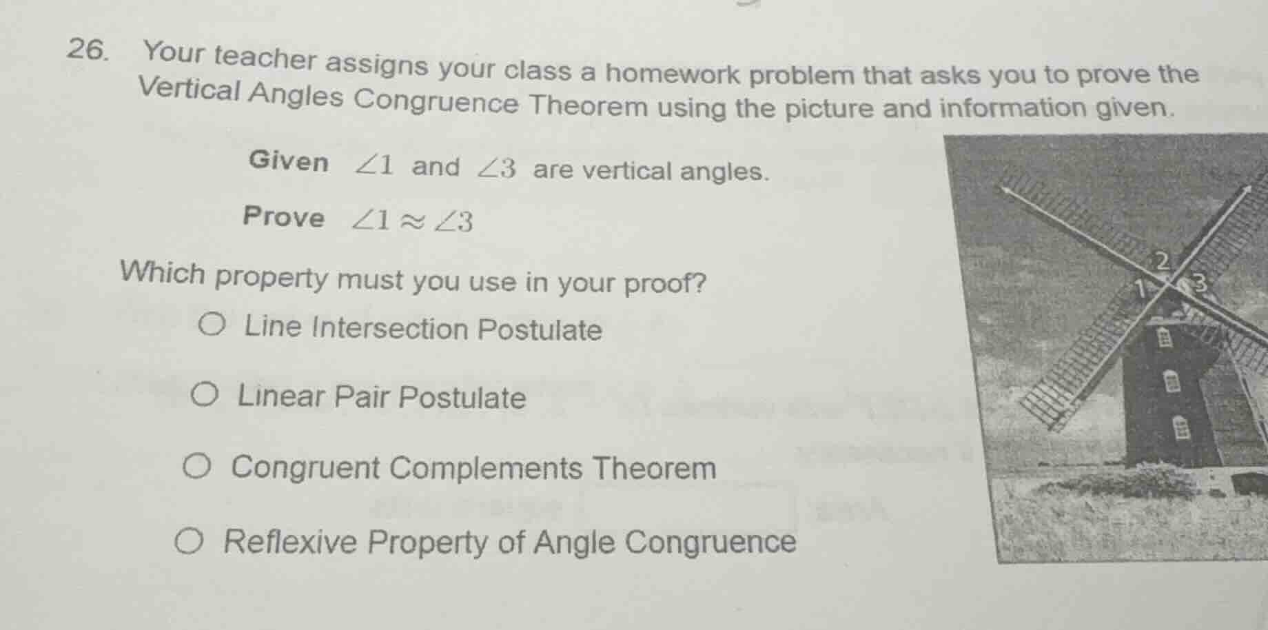 26. your teacher assigns your class a homework problem that asks you to…