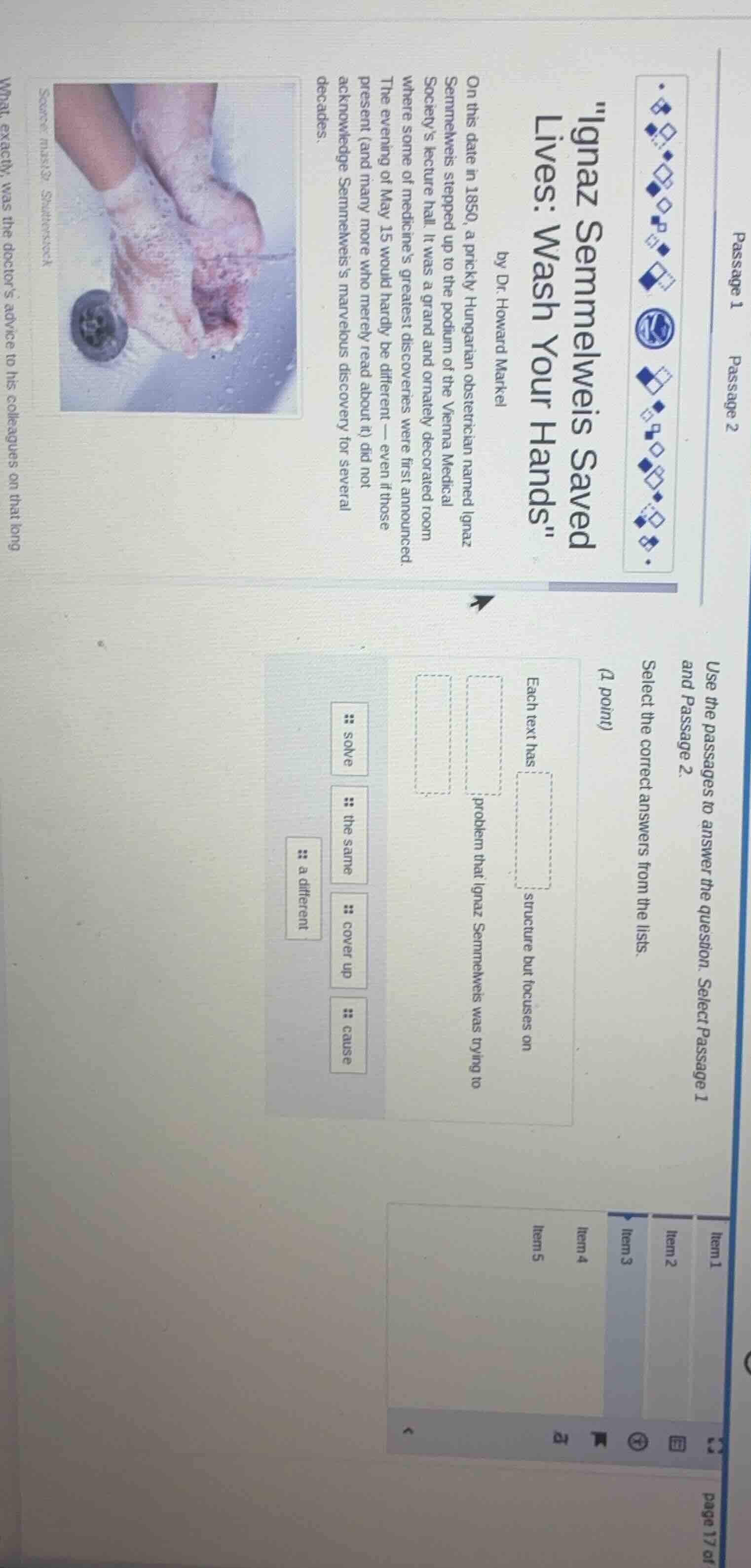 use the passages to answer the question. select passage 1 and passage 2…