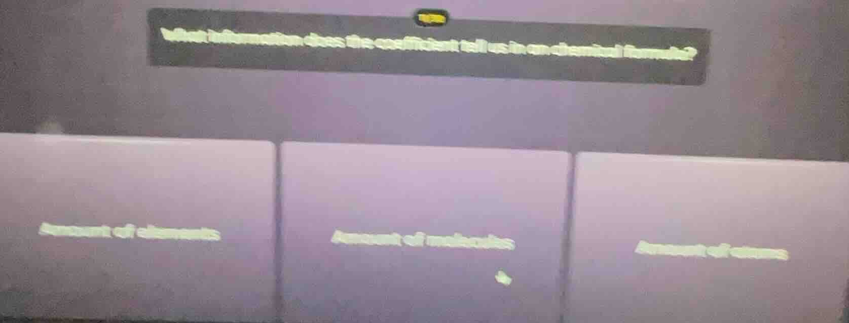 what information does the coefficient tell us in a chemical formula? am…