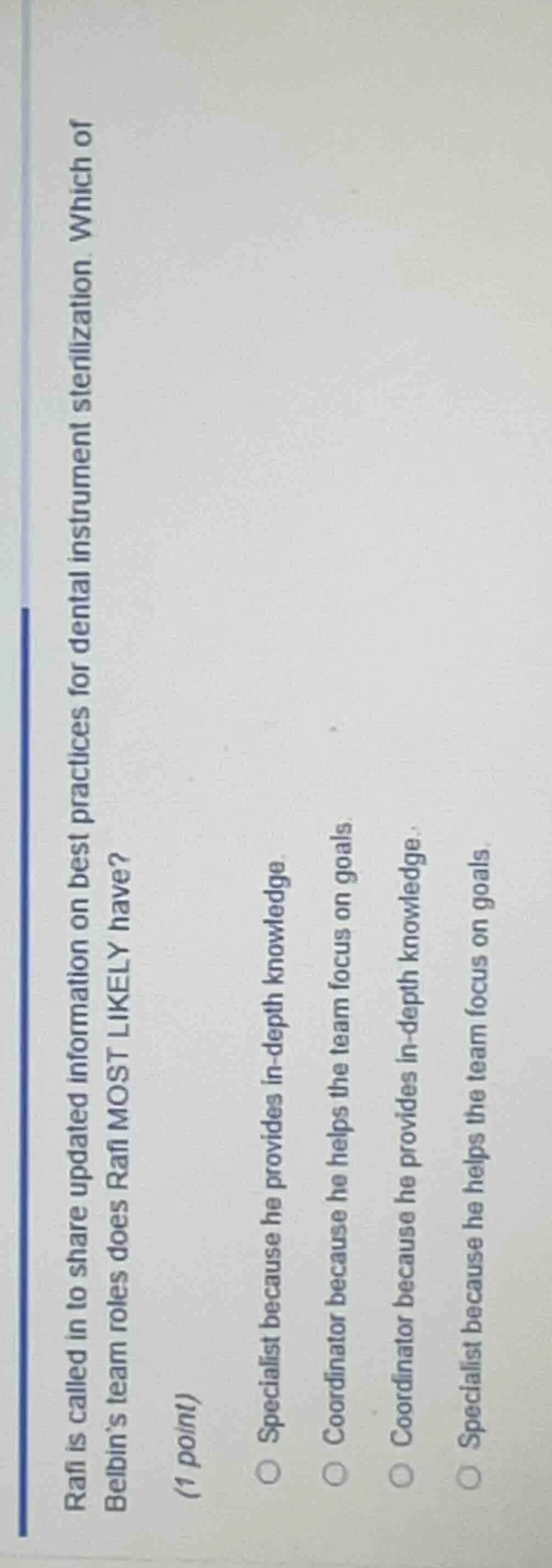 rafi is called in to share updated information on best practices for de…