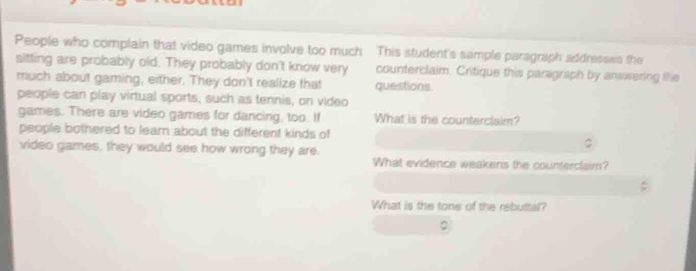 people who complain that video games involve too much sitting are proba…