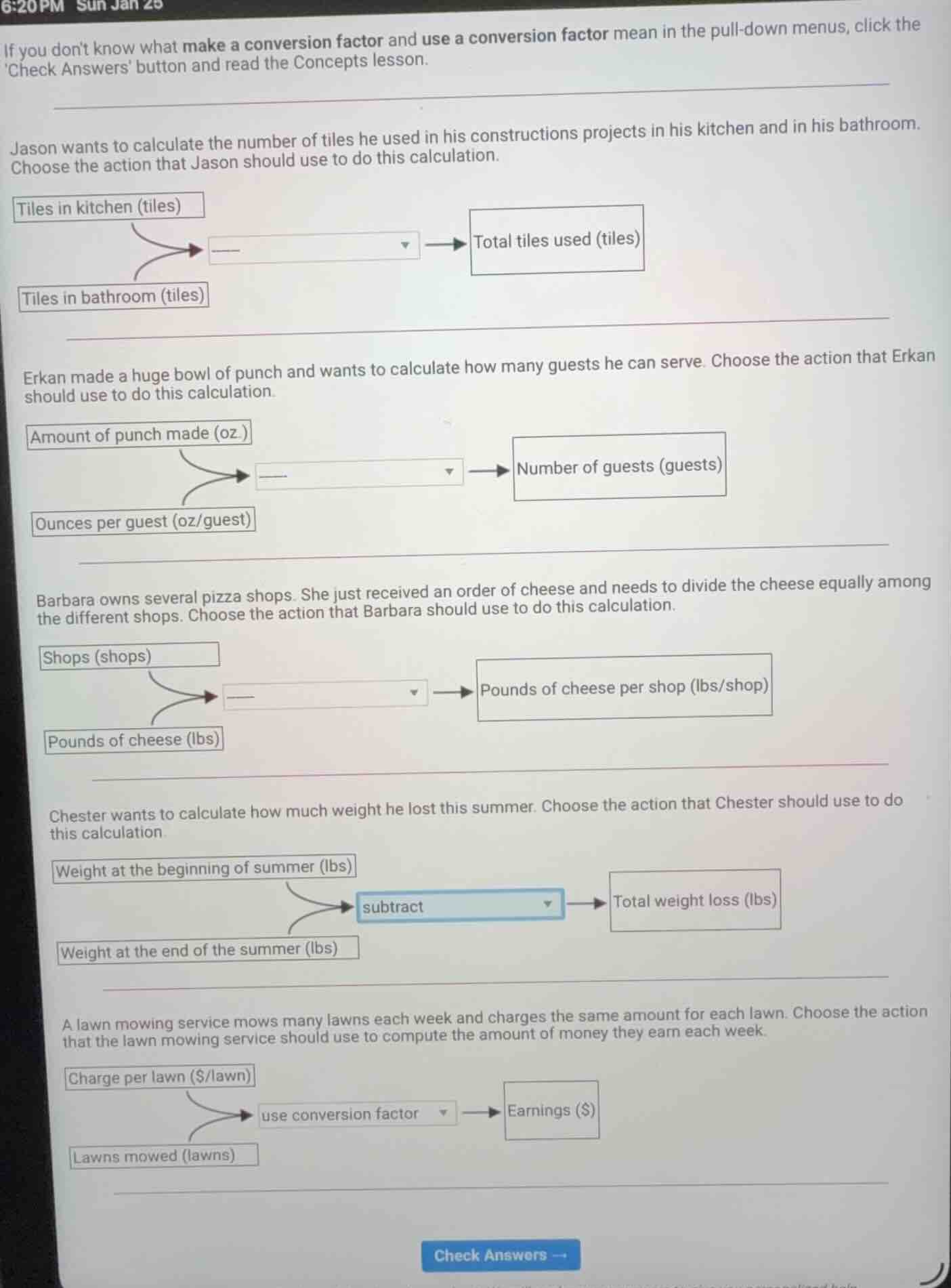 if you dont know what make a conversion factor and use a conversion fac…