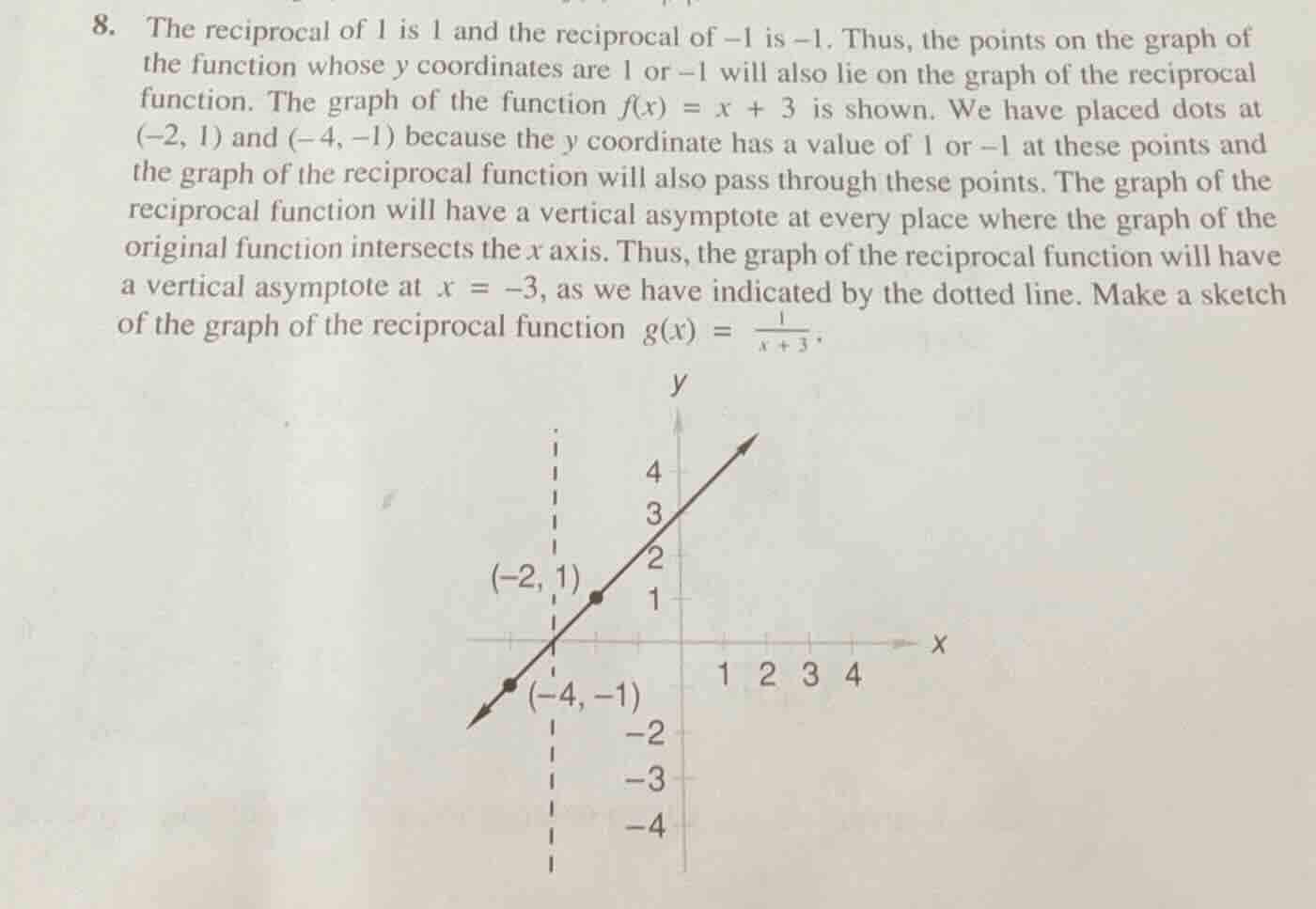 8. the reciprocal of 1 is 1 and the reciprocal of -1 is -1. thus, the p…
