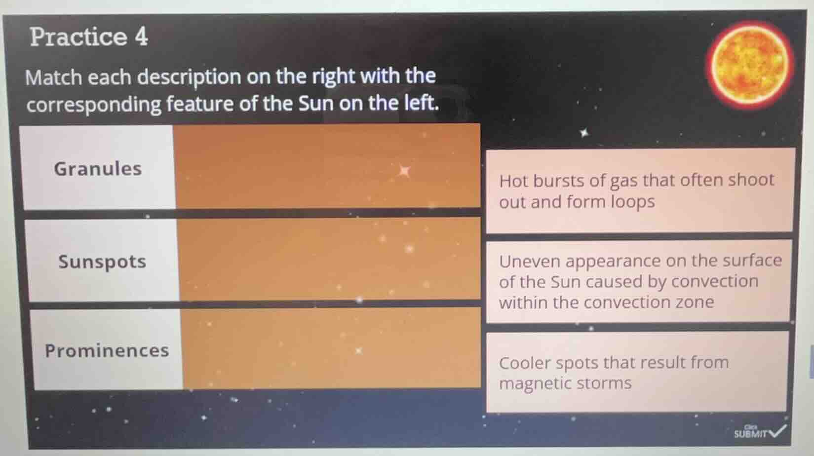 practice 4 match each description on the right with the corresponding f…
