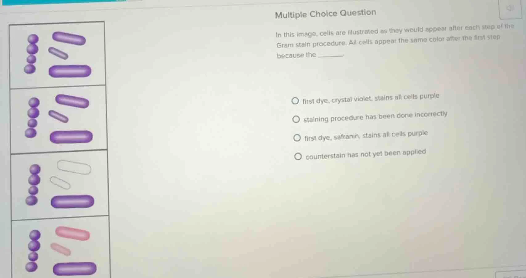 multiple choice question in this image, cells are illustrated as they w…