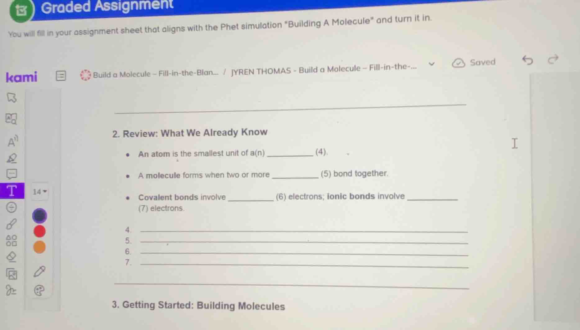 graded assignment you will fill in your assignment sheet that aligns wi…