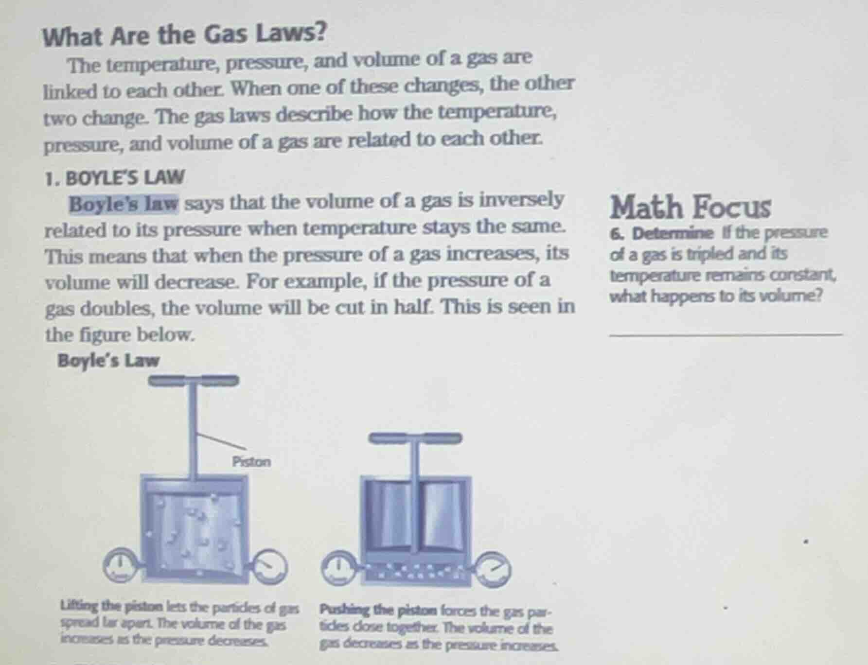 what are the gas laws? the temperature, pressure, and volume of a gas a…