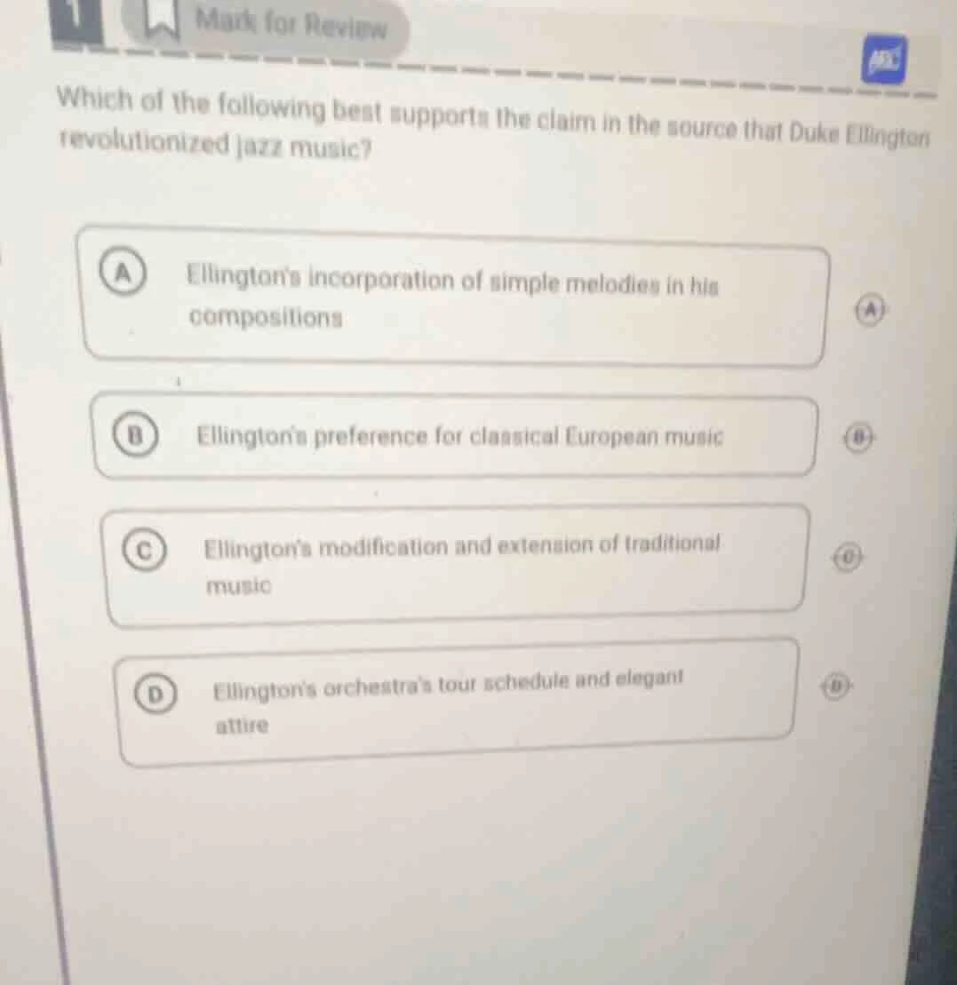 which of the following best supports the claim in the source that duke …