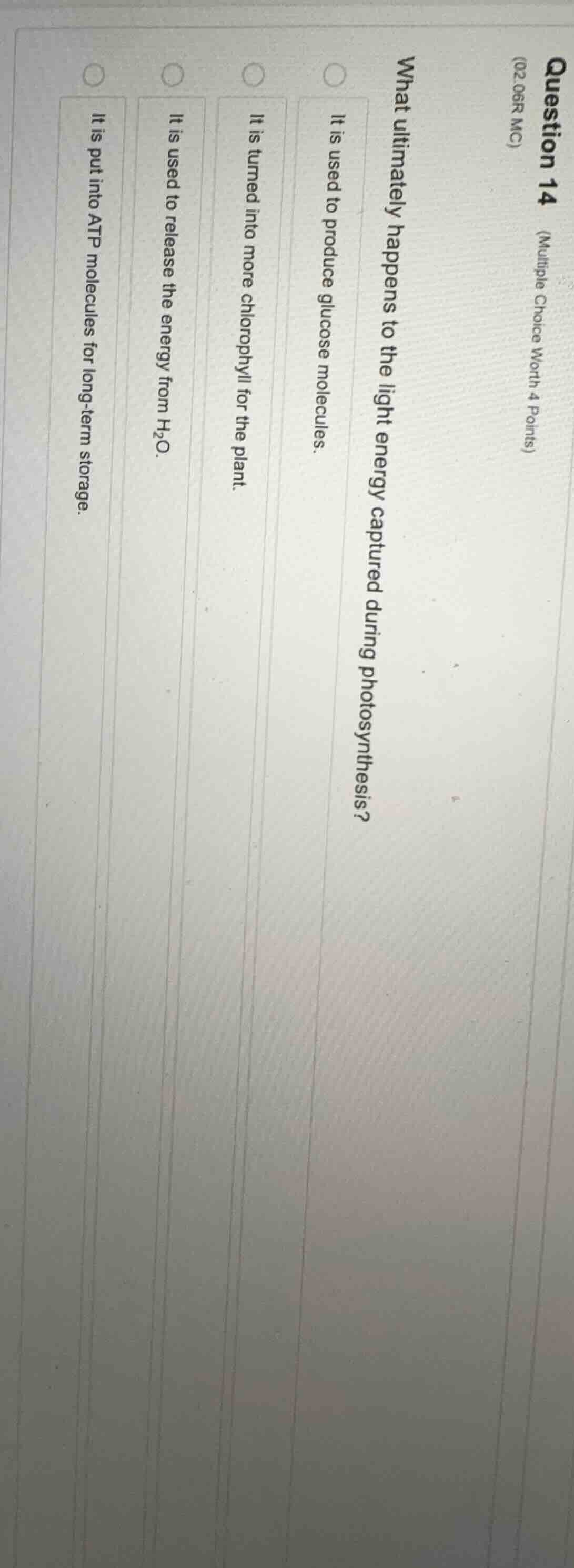 question 14 (multiple choice worth 4 points) (02.06r mc) what ultimatel…