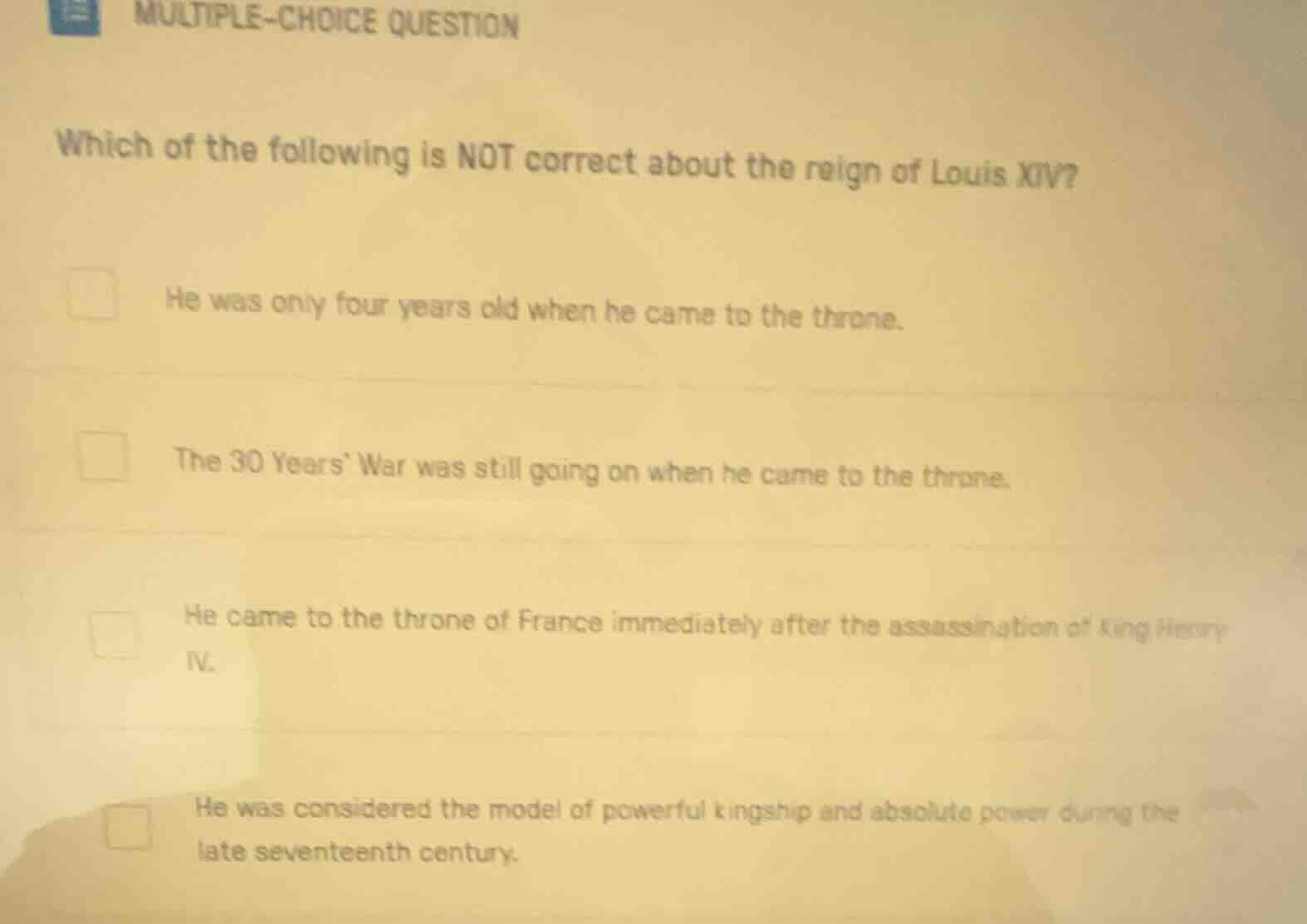 multiple-choice question which of the following is not correct about th…