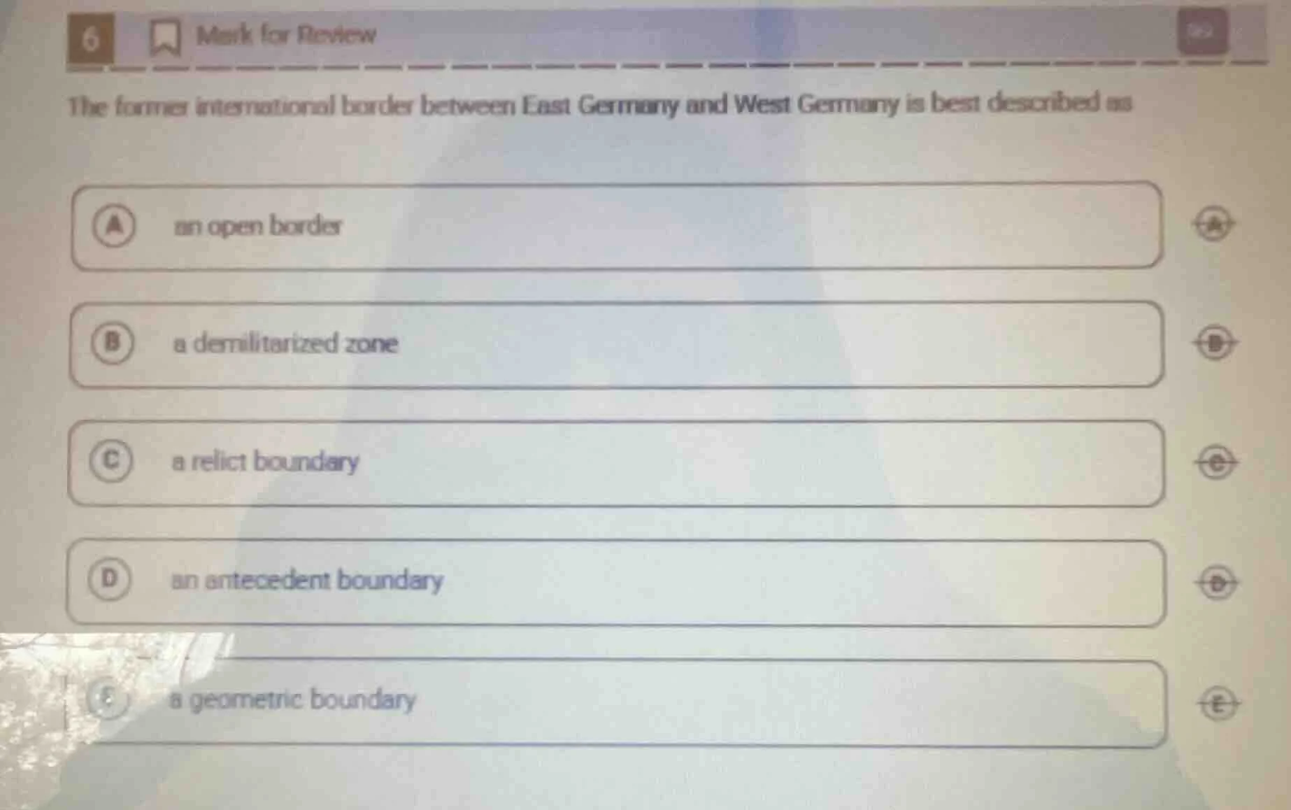the former international border between east germany and west germany i…