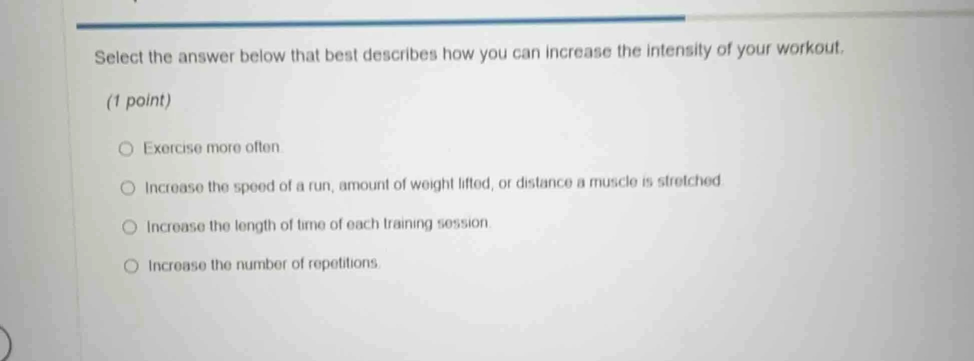 select the answer below that best describes how you can increase the in…