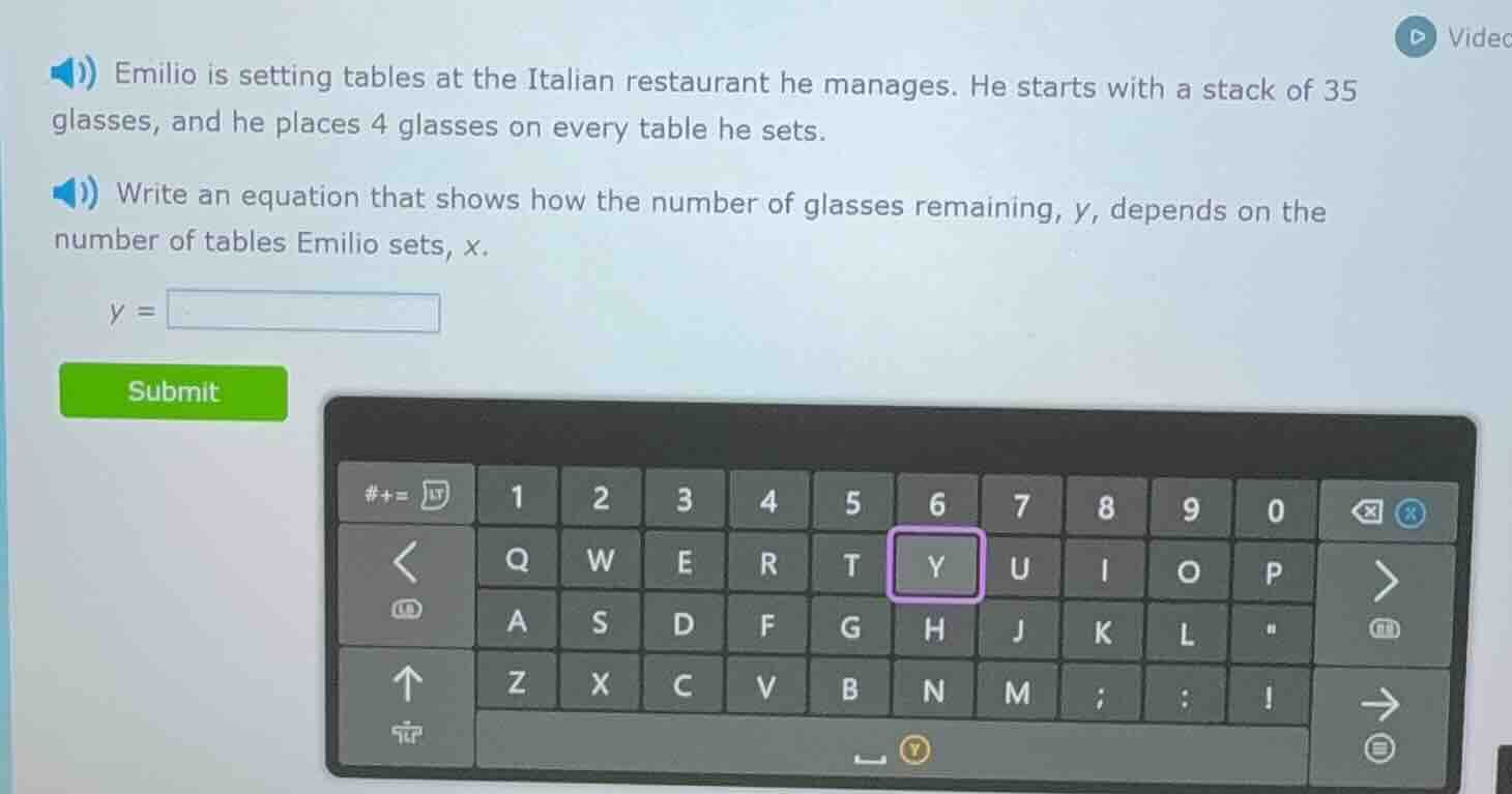 emilio is setting tables at the italian restaurant he manages. he start…