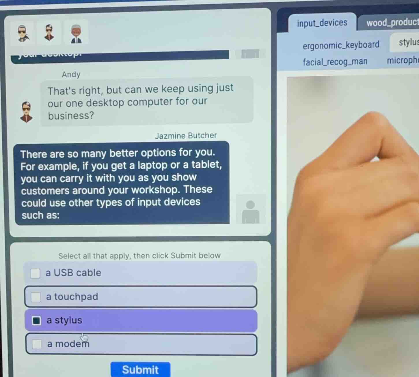 andy: thats right, but can we keep using just our one desktop computer …