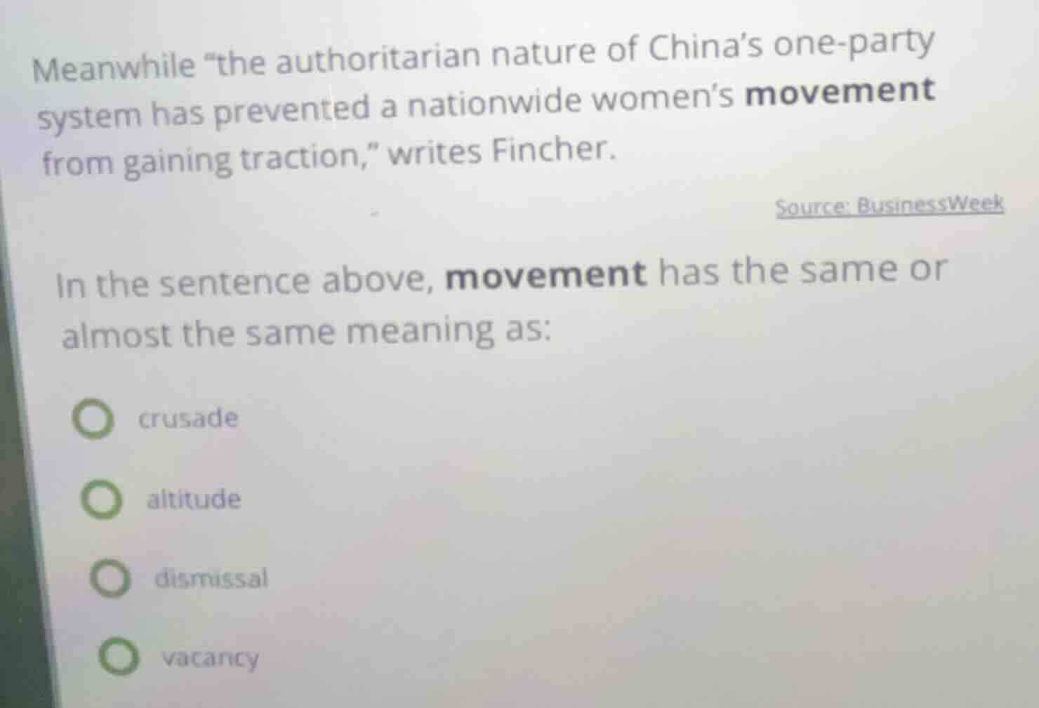 meanwhile “the authoritarian nature of china’s one - party system has p…