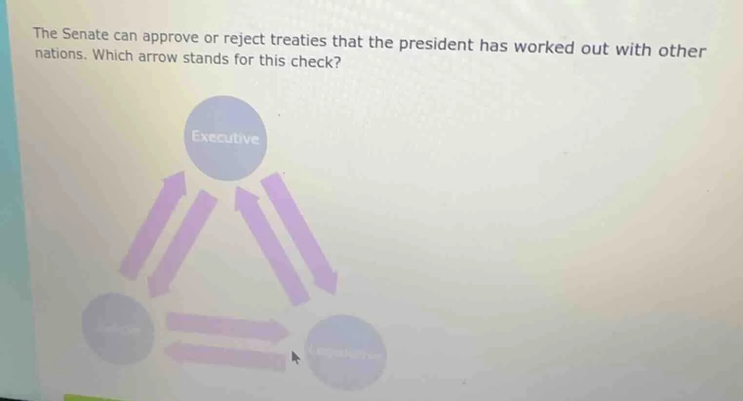 the senate can approve or reject treaties that the president has worked…