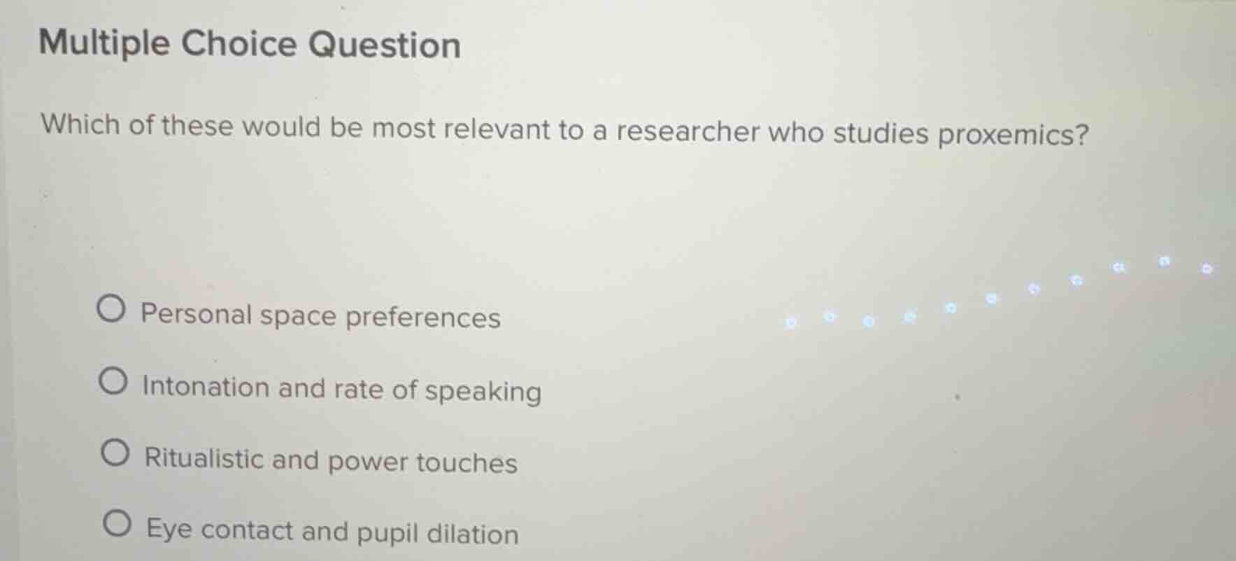 multiple choice question which of these would be most relevant to a res…