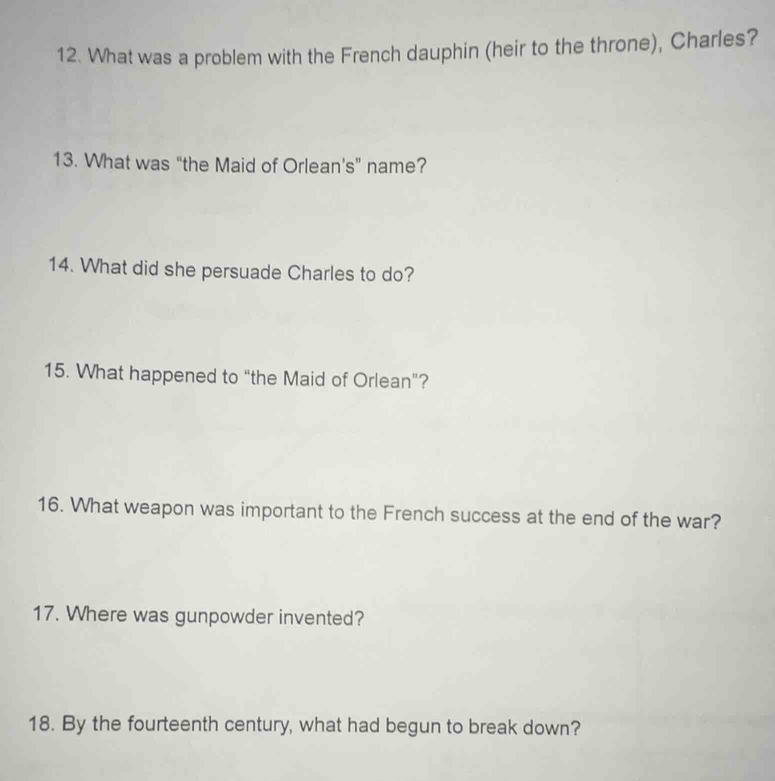 12. what was a problem with the french dauphin (heir to the throne), ch…