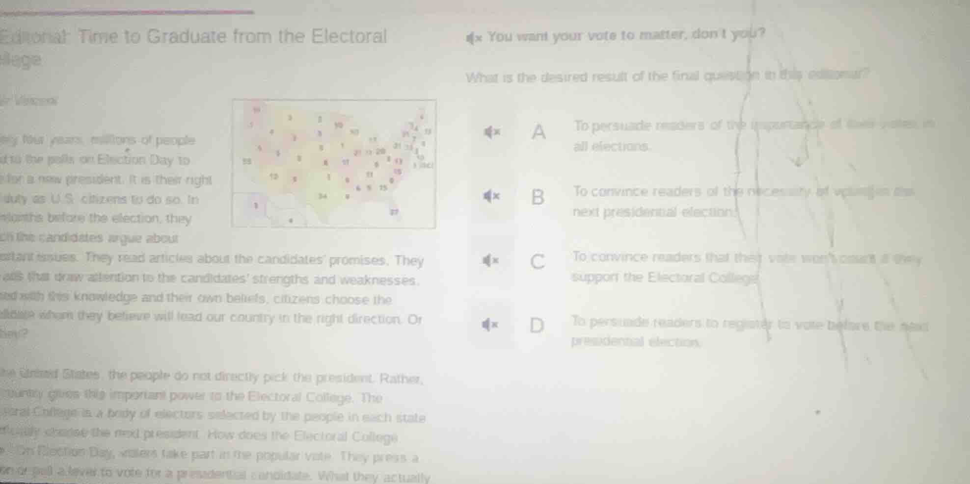 editorial: time to graduate from the electoral college authors name eve…