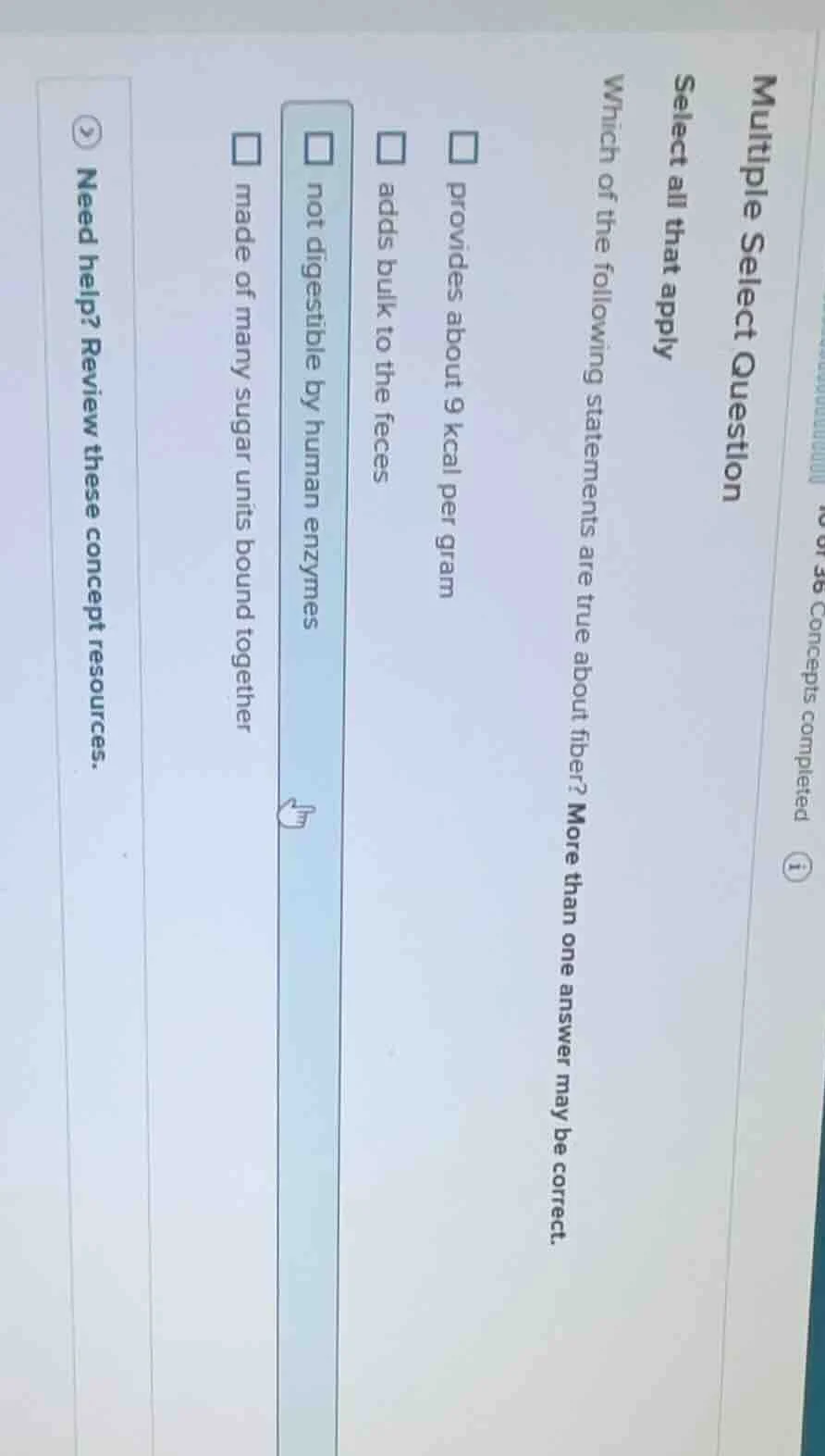 multiple select question select all that apply which of the following s…