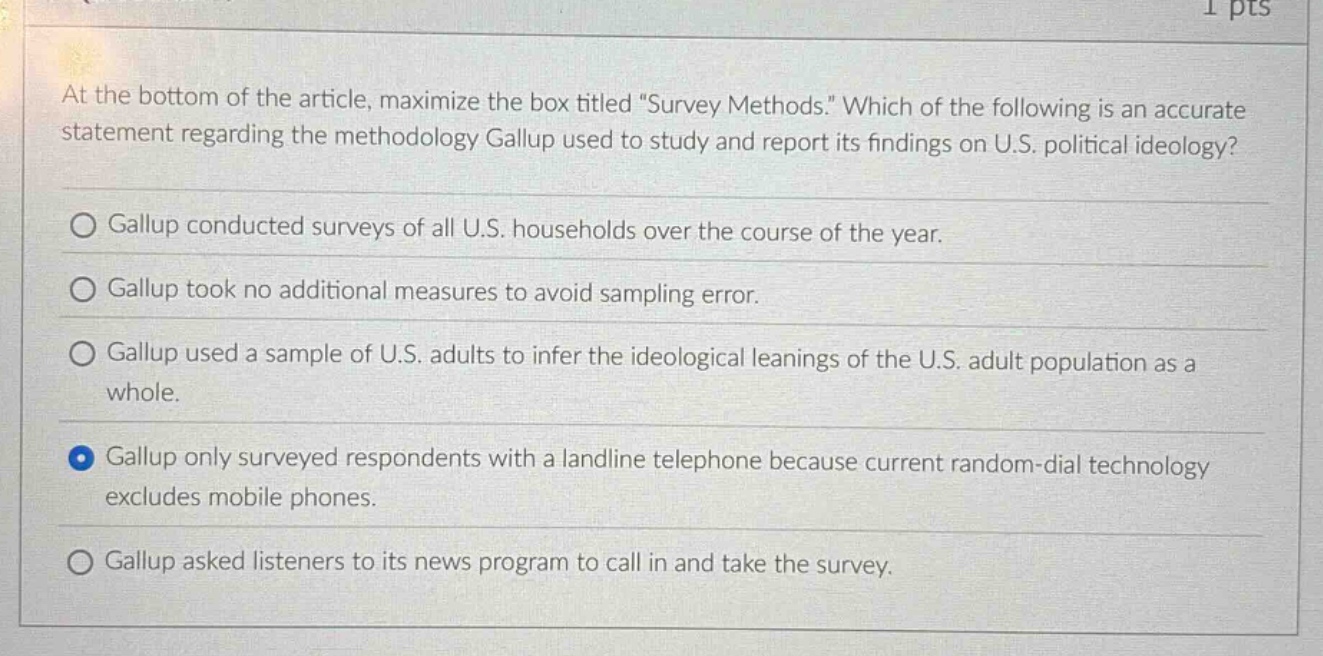 at the bottom of the article, maximize the box titled \survey methods.\…