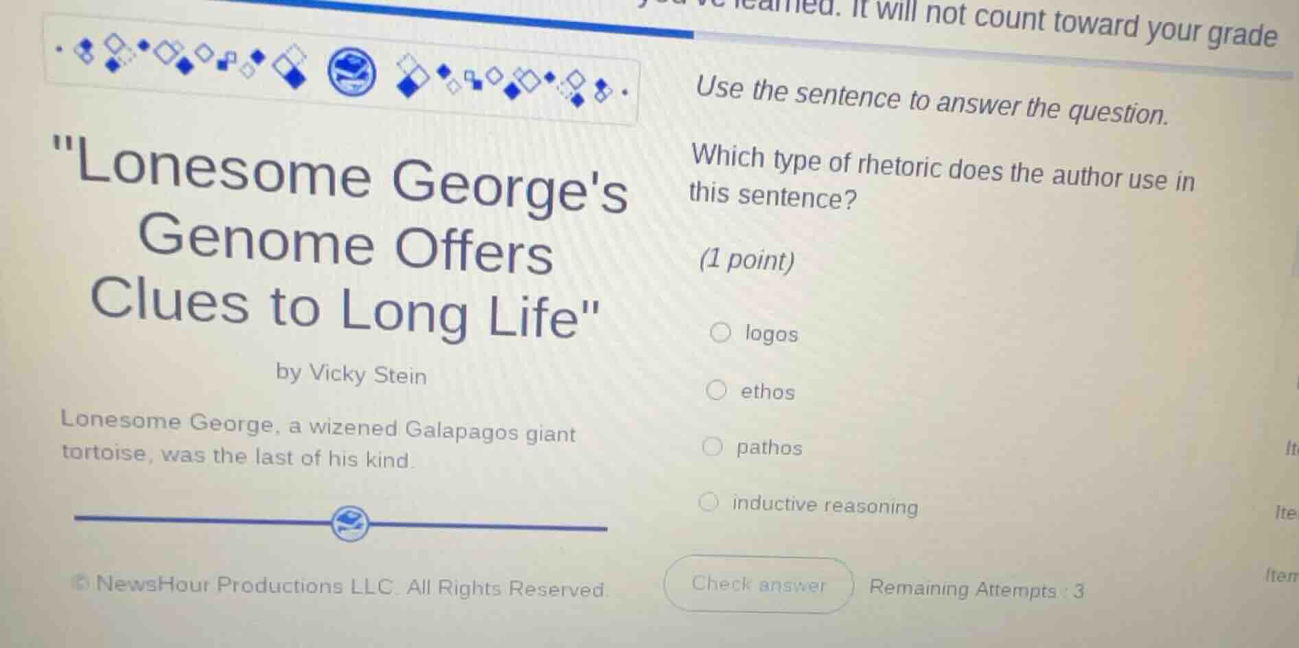 lonesome georges genome offers clues to long life by vicky stein loneso…