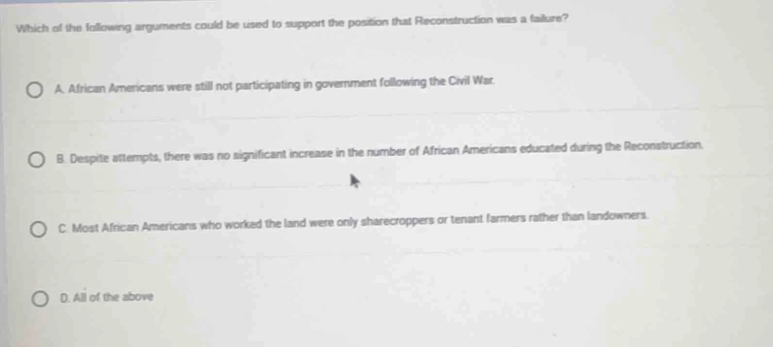 which of the following arguments could be used to support the position …