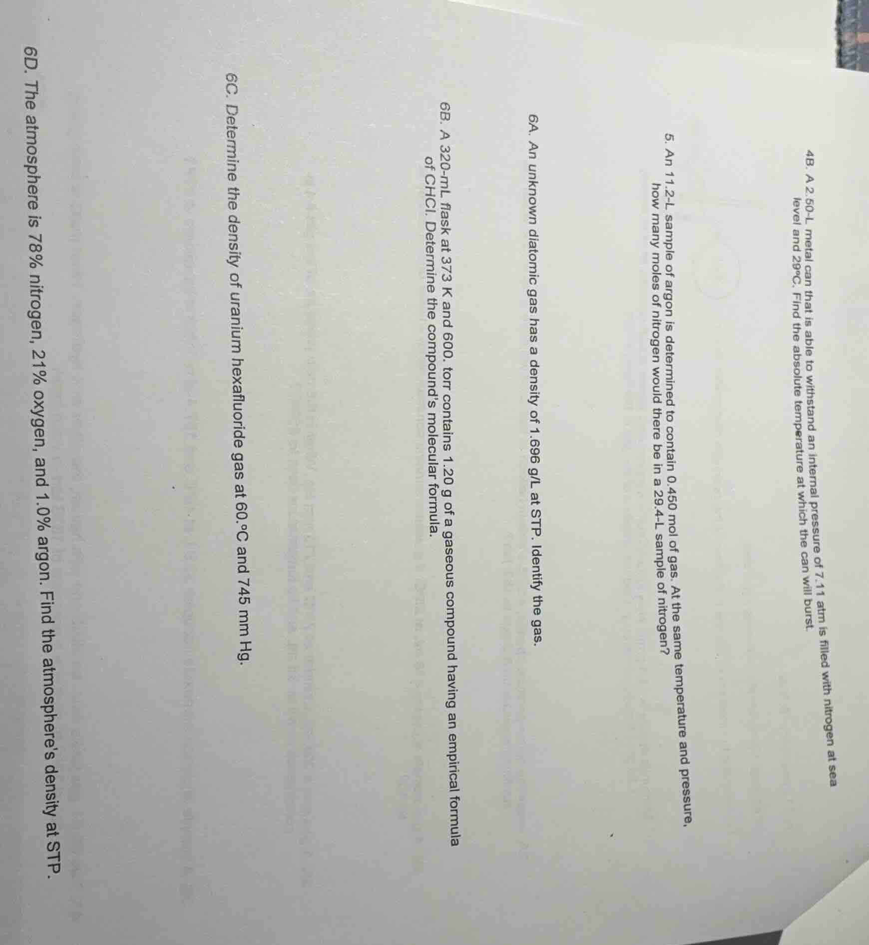 4b. a 2.50 - l metal can that is able to withstand an internal pressure…