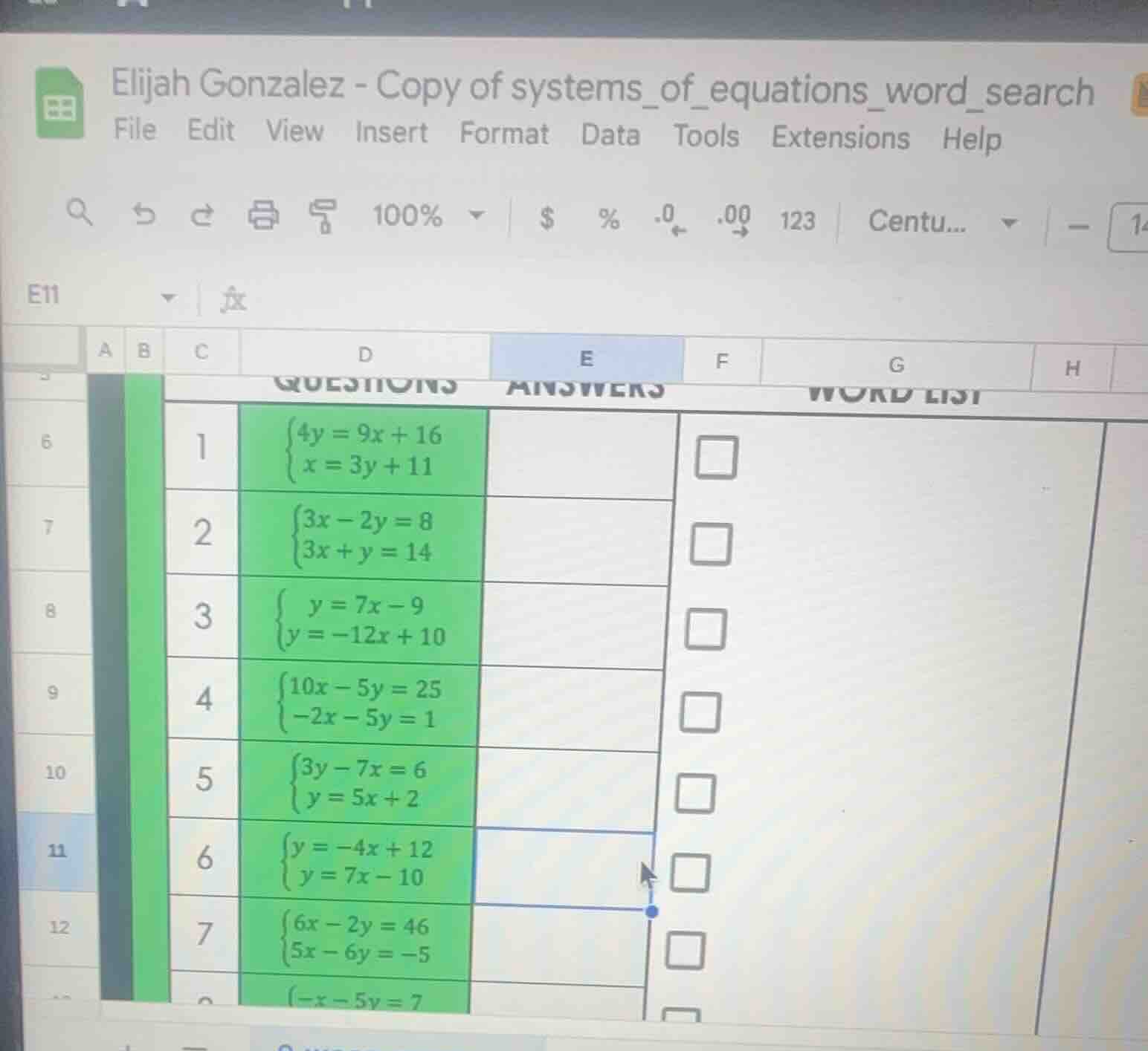 elijah gonzalez - copy of systems_of_equations_word_search file edit vi…