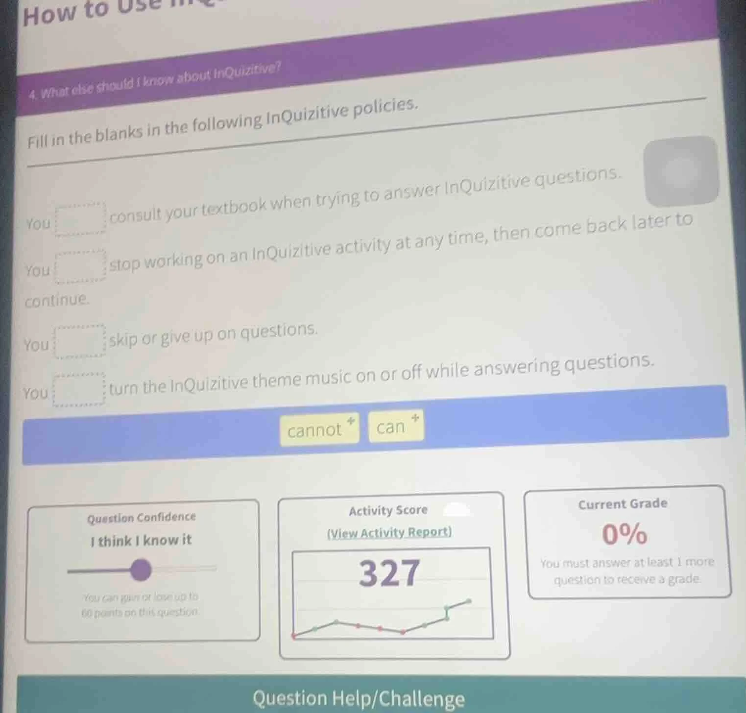 how to use 4. what else should i know about inquizitive? fill in the bl…