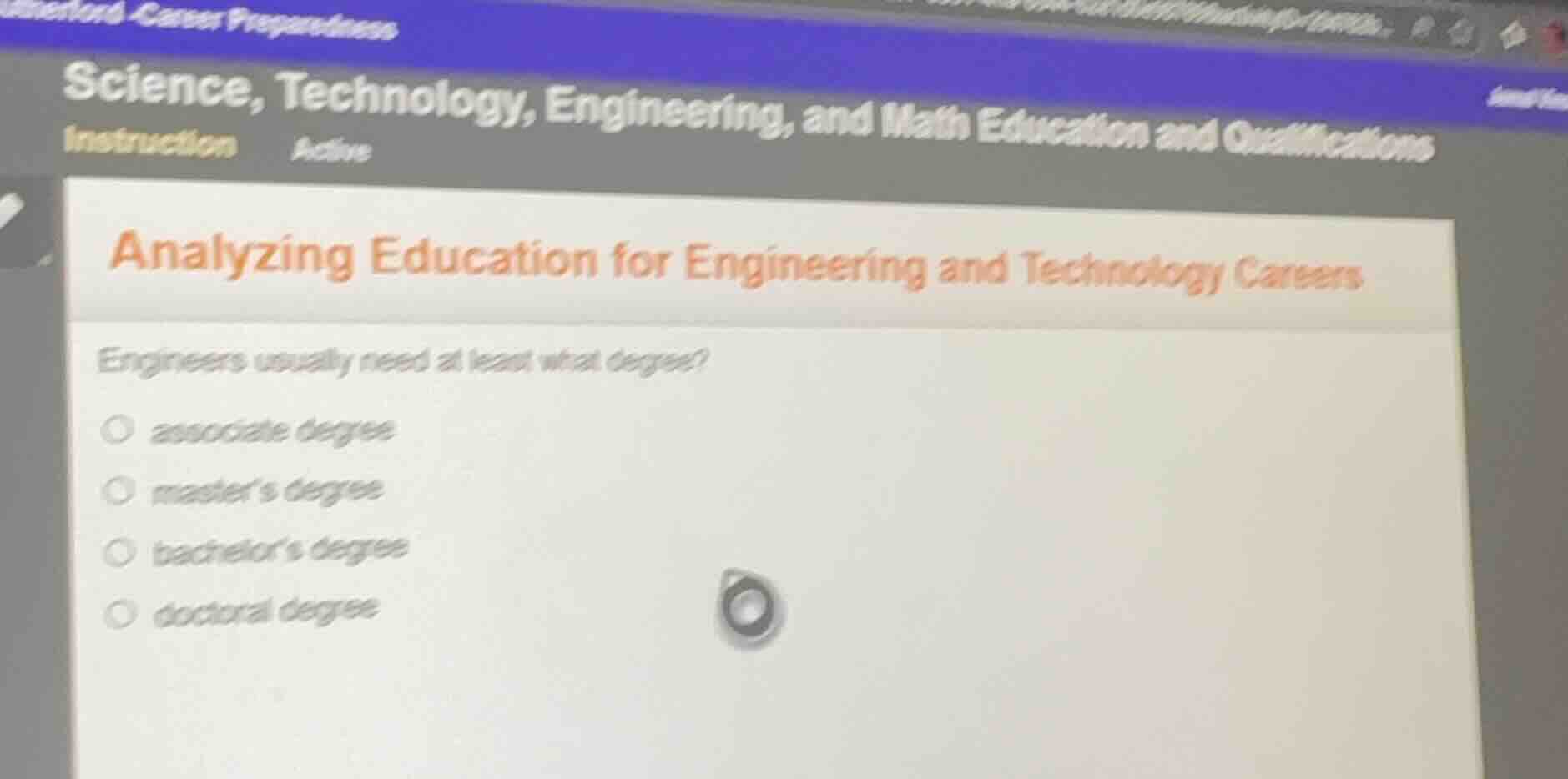 analyzing education for engineering and technology careers engineers us…